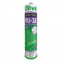 Masilla de poliuretano OLIVÉ PU-16 cartucho GRIS, 300 ml