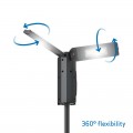 Doble foco LED SCANGRIP TOWER COMPACT CONNECT batería 18V 2.500 lúmenes IP30 - 03.6110C