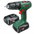 Taladro Percutor a Batería BOSCH EasyImpact 18V-40 2x2.0Ah + Maleta + Set 25 Puntas