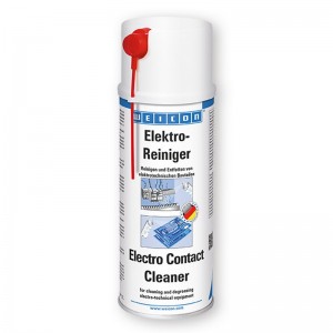 Spray limpiador de contactos electrónicos WEICON residuo cero, 400ml