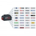 Taladro percutor a batería BOSCH GSB 18V-65 + 3 x 4.0 Ah ProCORE en L-BOXX - 06019N3308