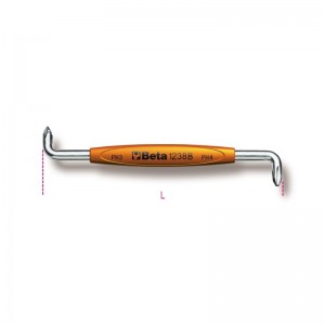 Destornillador BETA acodado para tornillos con huella de cruz Phillips® - 1238B