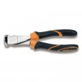Alicate BETA de gran efecto con cortantes frontales, mango en bimaterial - 1088BM