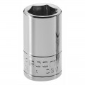 Vaso FACOM 1/4" 6 caras métricos - R