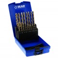 Juego de brocas IZAR DIN338 19 unidades - 1466 - 1-10X0,50 HSSE (1016) - 25274