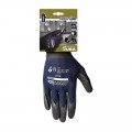 Guante de Nylon® + elastano (spandex) sin costuras con recubrimiento de nitrilo foam NFT - H5118