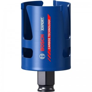 Sierra de corona BOSCH EXPERT Construction Material para taladros de impacto rotativos