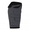 Bermuda VELILLA CANVAS STRETCH, gris/negro - 103029S