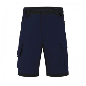 Bermuda VELILLA CANVAS STRETCH, azul navy/negro - 103029S