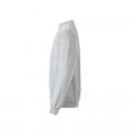 Sudadera VELILLA unisex, gris jaspeado - 105701