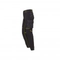 Pantalón stretch U-POWER WORLD negro Black Carbon - FU189BC