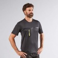 Camiseta manga corta termorregulada U-POWER CHRISTAL negro Black Carbon - FU248BC