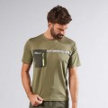 Camiseta manga corta termorregulada U-POWER CHRISTAL verde Burn Olive - U-POWER FU248BO
