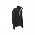 Chaqueta stretch repelente al agua U-POWER PLUTON negro Black Carbon - PE178BC