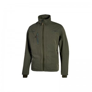 Chaqueta stretch repelente al agua U-POWER PLUTON gris Dark Grey - PE178DG