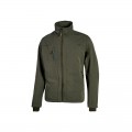 Chaqueta stretch repelente al agua U-POWER PLUTON gris Dark Grey - PE178DG
