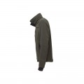 Chaqueta stretch repelente al agua U-POWER PLUTON gris Dark Grey - PE178DG