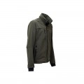 Chaqueta stretch repelente al agua U-POWER PLUTON gris Dark Grey - PE178DG