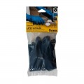 Guante sin soporte de látex satinado color azul - 611B JUBA