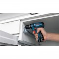 Taladro Percutor a Batería BOSCH GSB 12v-15 + 2x2Ah + Bolsa