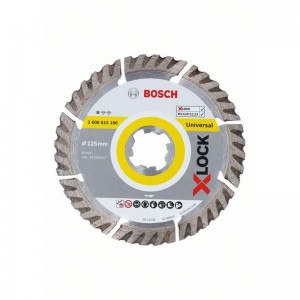 Disco de corte X-LOCK BOSCH Standard for Universal 125 x 22.23 x 2 x 10 mm - 2608615166