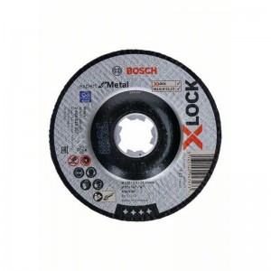 Disco de corte X-LOCK BOSCH Expert for Metal 125x2,5x22,23, con rebaje A 30 S BF, 125 mm, 2,5 mm - 2608619257