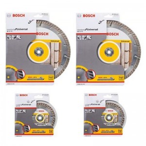 Set de discos diamante BOSCH X-LOCK: 2 discos de 230mm + 2 discos de 115mm - 06159975Z4