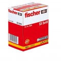 Taco de nylon FISCHER SX 8x40, caja de 100 unidades