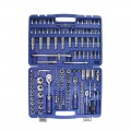 Juego de carracas y llaves vaso IRIMO de 1/4", 1/2" y 3/8" con 173 piezas - 130-173-4