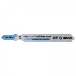 Hoja de sierra de calar BOSCH T 118 AHM Special para Inox - 2608630663