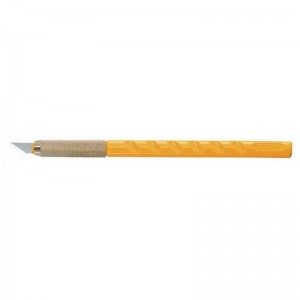 Cutter artístico OLFA de precisión tipo lápiz con 5 cuchillas KB - AK-1/5B