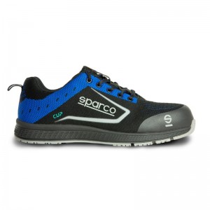 Zapato de seguridad SPARCO CUP S1P Negro-azul - 07526