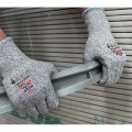 Guante sin costuras JUBA KEEP SAFE® de poliéster HDPE con elastano y recubierto de poliuretano en la palma - KSCP300