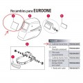 Cubrefiltro para pantalla de soldar WELDLINE EUROONE LINCOLN ELECTRIC, 2 unidades - W000404065