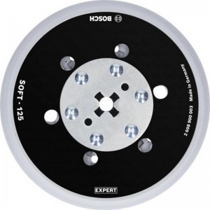 Platos de soporte multiperforados de uso universal BOSCH EXPERT Multihole de 125 mm, blando - 2608900003