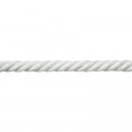 Cuerda de nylon mate cableada, blanca