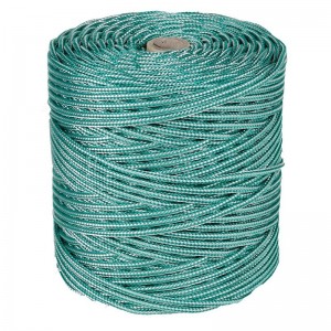 Cordón de polipropileno con alma texturada en bobina, 4mm x 200 metros, colores