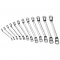 Juego de 12 llaves FACOM 12 caras contraacodadas mm - 55A.JE12
