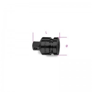 Adaptador de impacto BETA con cuadrado hembra 1/2" y macho 3/8" - 720/15