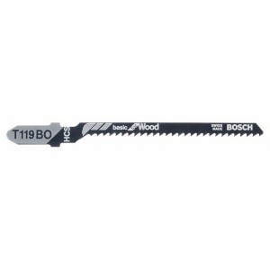 Hoja de sierra de calar BOSCH T 119 BO Basic para madera - 2608630310