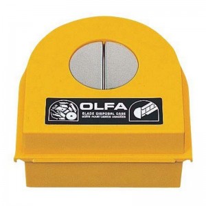 Contenedor grande OLFA para cuchillas usadas - DC-2