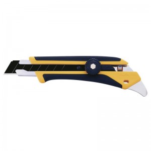 Cutter OLFA con bloqueo manual y púa multiusos - L5