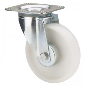 Rueda ALEX giratoria 130-080-1 CP poliamix con rdillos - TW0042