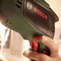 Taladro Eléctrico Percutor BOSCH EasyImpact 600W + Empuñadura Varilla Profundidad + Maleta