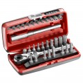 Estuche puntas FACOM 1/4" R.180, 31 piezas - R.180J31