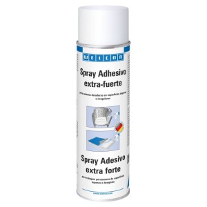 Spray adhesivo extra fuerte WEICON para superfícies desiguales 500ml - 11801500-36