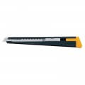 Cutter OLFA de bloqueo automático con mango metálico - 180-BLACK
