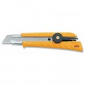 Cutter OLFA de bloqueo manual con mango ergonómico - L-1