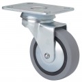 Rueda ALEX giratoria 10BSR50CP-PGI goma gris - 1-0217
