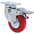 Rueda ALEX giratoria con freno 10BHFD100CP-PPI - 2-2465